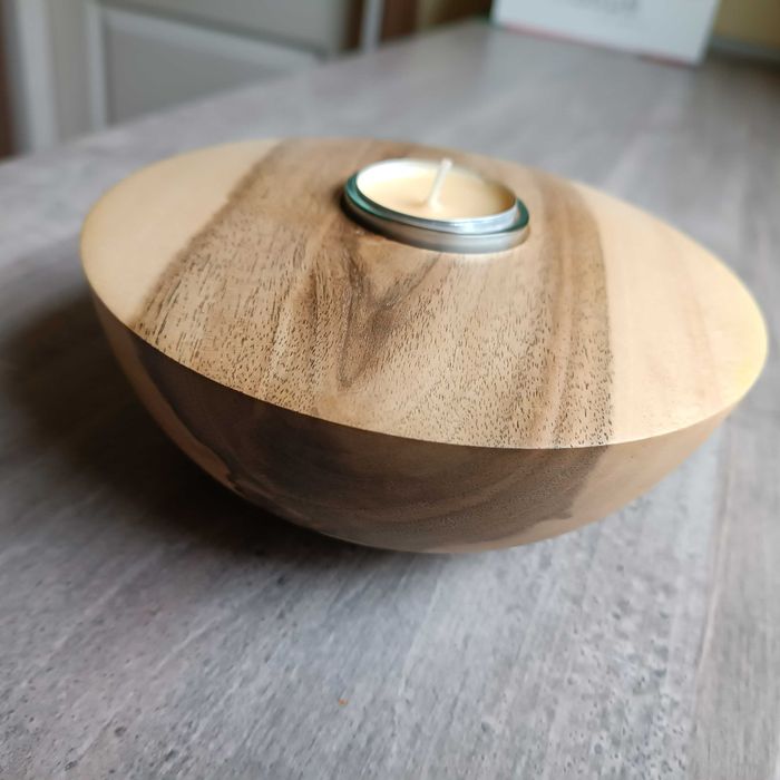 Świeczniki drewniane