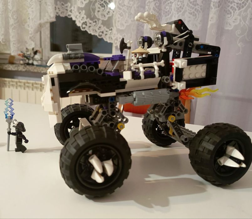 Legendarny Zestaw Lego Ninjago 2506 Czaszkowóz Kompletny Oryginalny