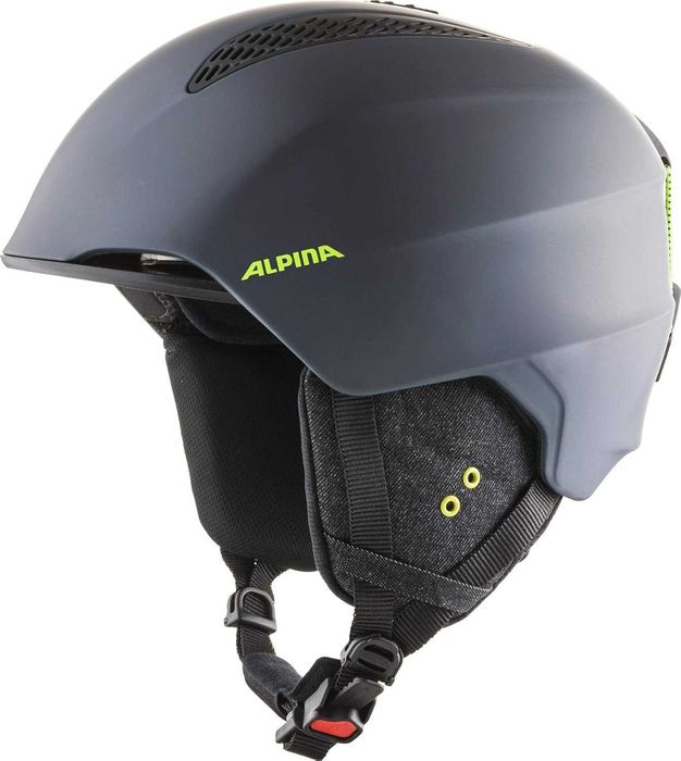 ALPINA GRAND Kask narciarski Unisex grafitowo-neonowy matt M 54-57 cm
