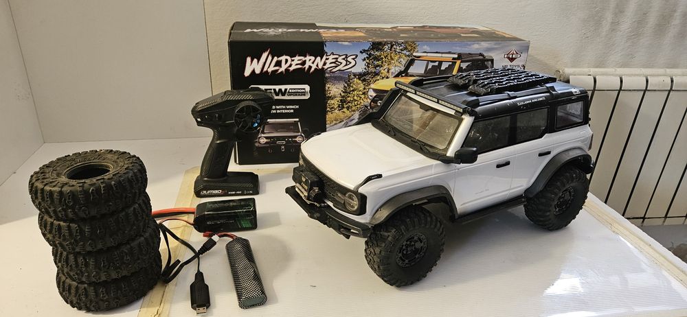 Okazja ulepszona  Beluga traxxas trx4 Bronco ulepszona wersja