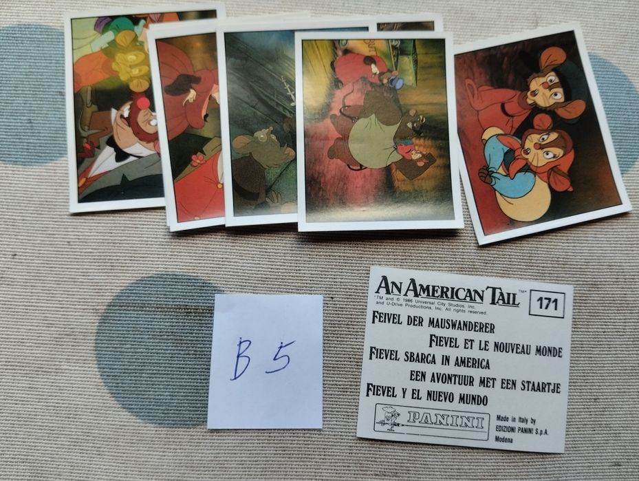 (B1) Cromos de 8 coleções