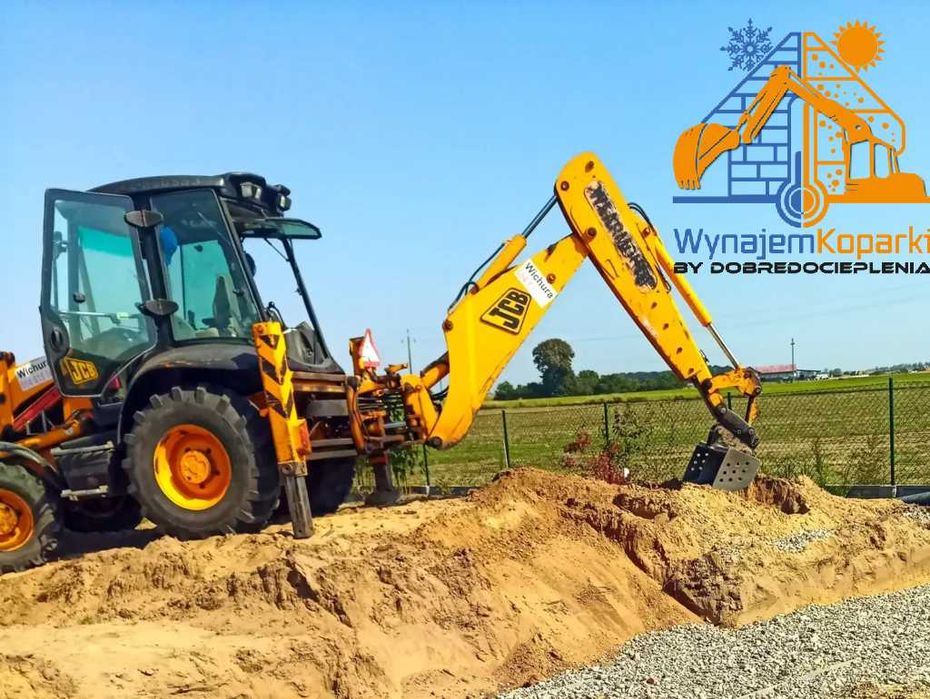 Usługi Mini koparka 2,5T WIERTNICA MŁOT