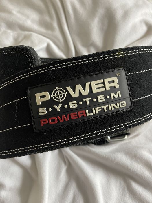 Пояс Power System PS-3800 PowerLifting шкіряний Black  XXl