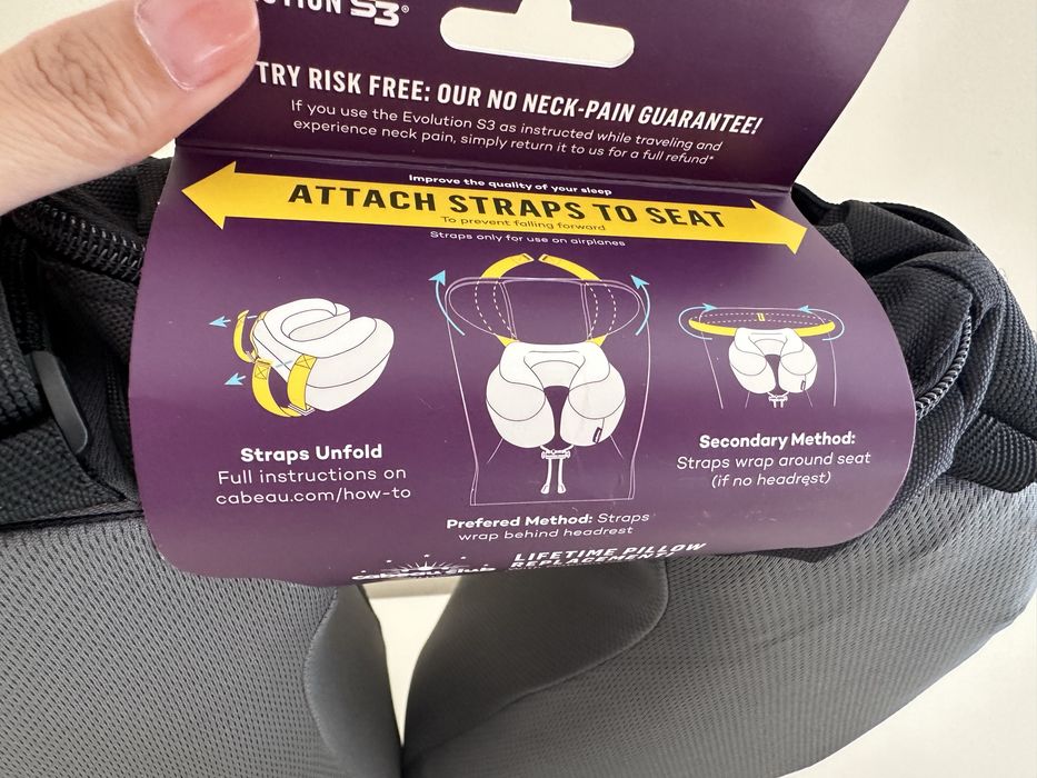 nao negociavel almofada de pescoço viagem nova