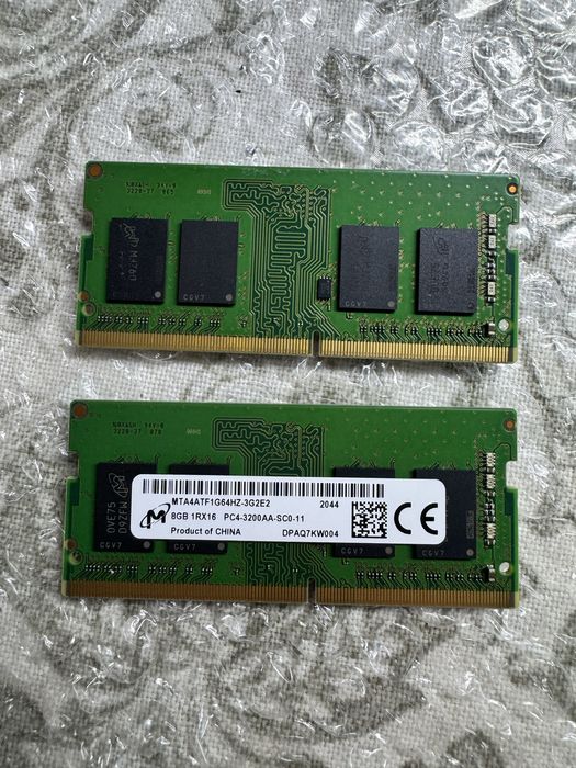 Оперативна память DDR4 8GB Micron
