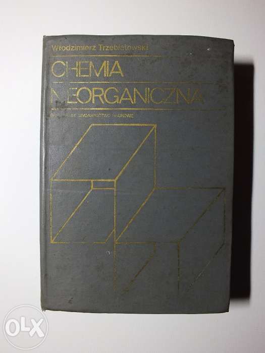 Chemia nieorganiczna Politechnika Podręcznik W. Trzebiatowski PWN