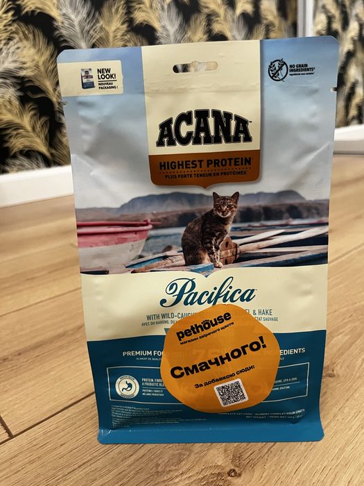 Корм Acana Pacifica cat 37/20