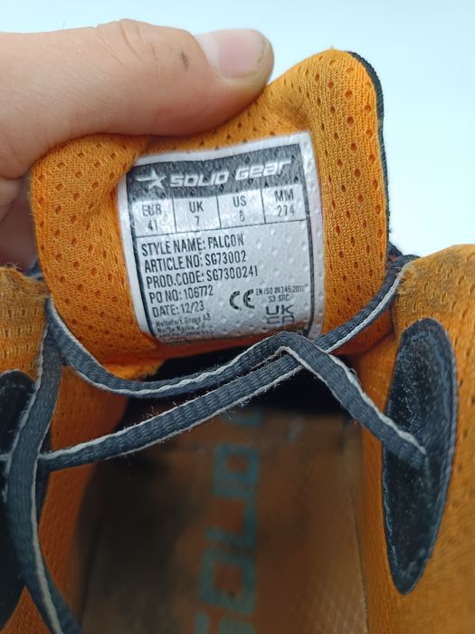 Buty robocze Solid Gear Falcon Mid rozmiar  41