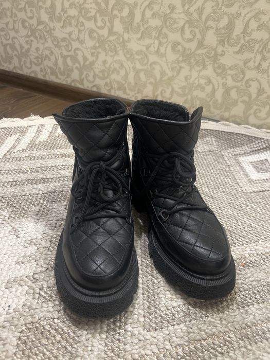 Чоботи шкіра натуральна 40 розмір