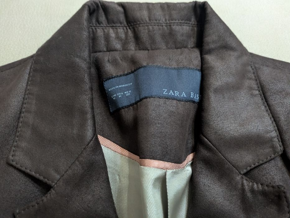 Blazer castanho da Zara