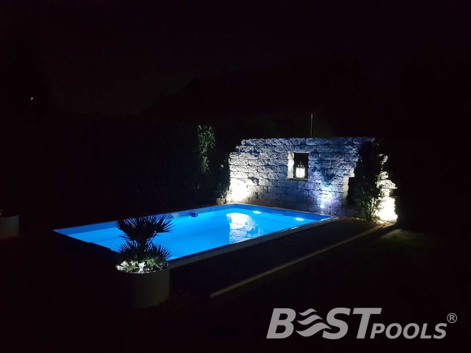 Ogrodowy basen KRETA 4.0x2.5x1.4 z filtracją - PRODUCENT Bestpools