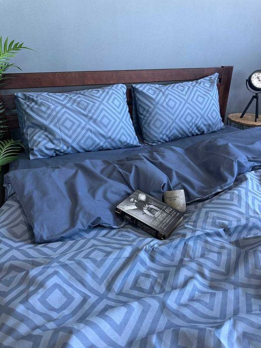 Постільна білизна ОДНОТОННА сіра біла чорна  натуральна