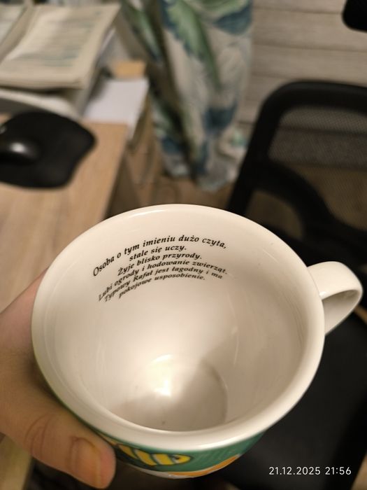 Kubek Z imieniem Rafał