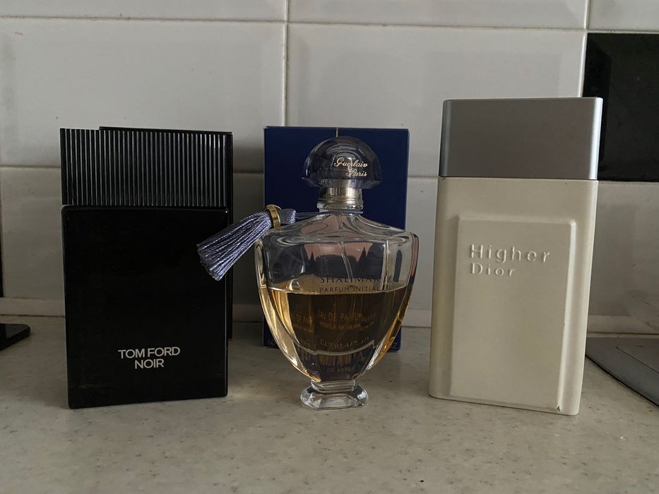 Guerlain Shalimar, TOM FORD Noir, Higher Dior parfum