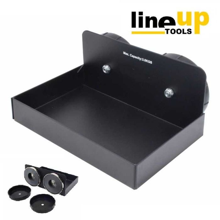 Bandeja Magnética de Ferramentas / Latas 3KG 180mm X 115mm (C/Iva)