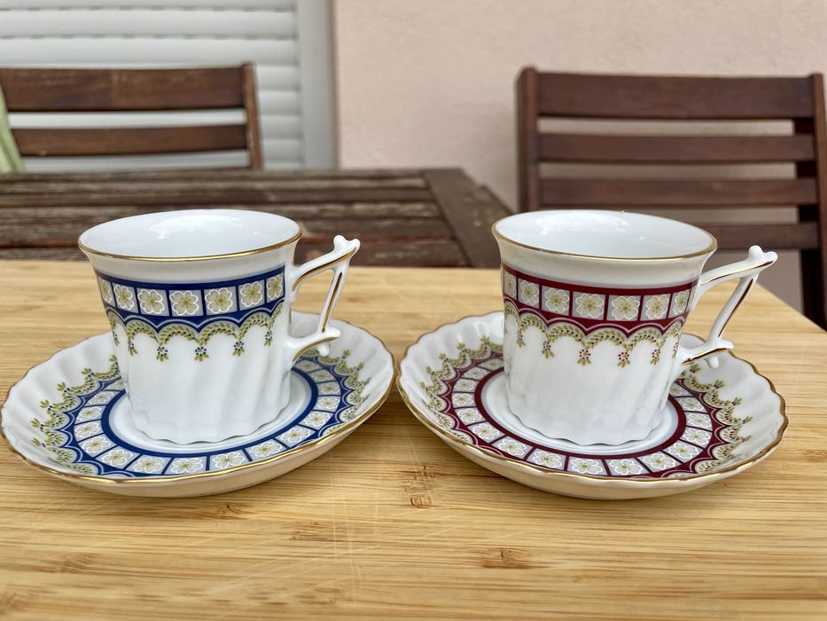 Чашки з блюдцем  50-60 роки.Японія