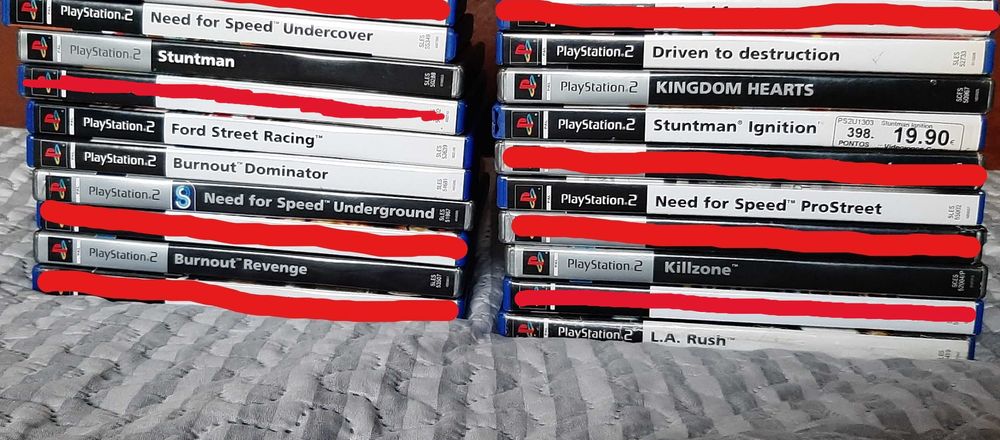 Jogos originais Playstation 2