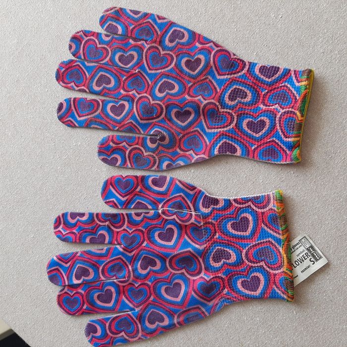 Rękawice ogrodnicze damskie, rozm. M