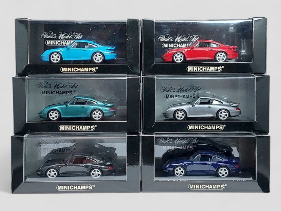Minichamps) 1:43 Porsche 911 (993) Turbo масштабна модель: 1 650