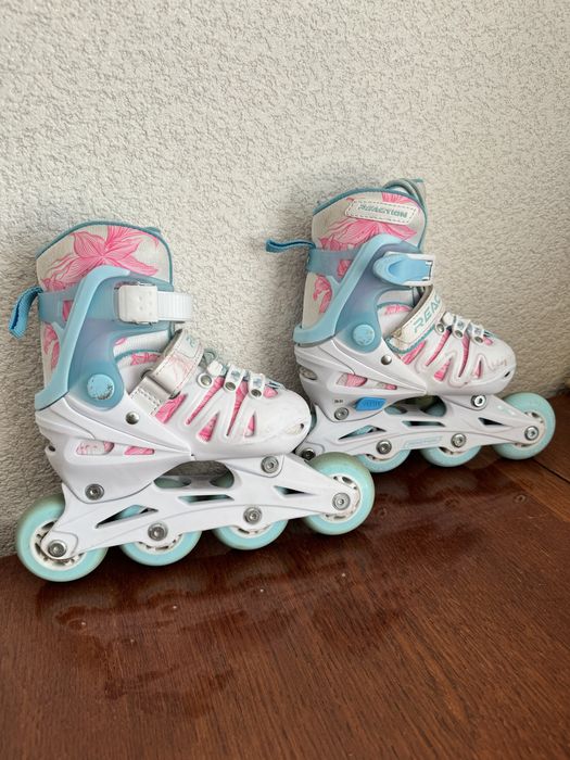 Ролики Reaction роликові ковзани розсувні 28-31 для дівчинки дитячі