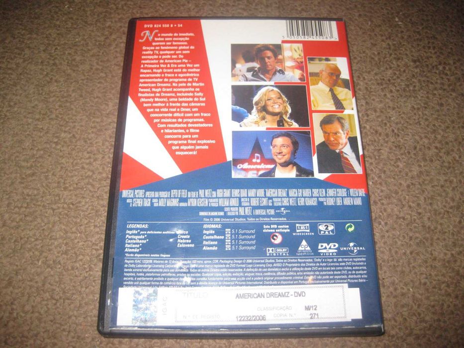 DVD "American Dreamz" com Hugh Grant