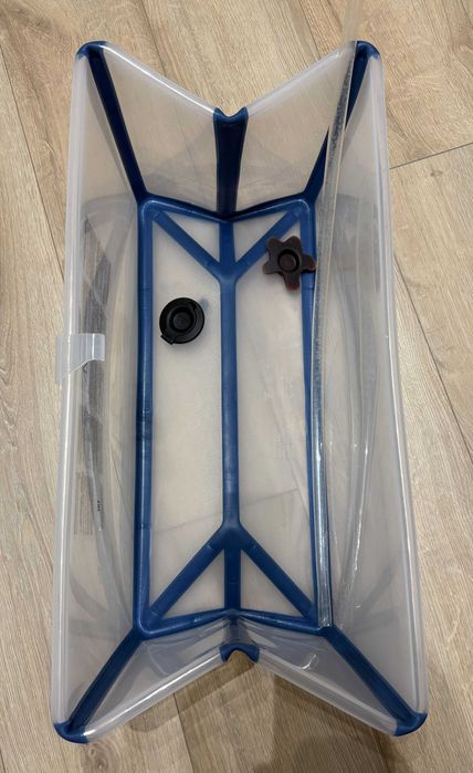 Wanienka Stokke Flexi Bath V2 - Błękit oceanu / niebieska