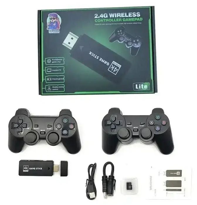 Ігрова приставка Game Stick Lite M8 64Gb 4K, Ігрова приставка універса