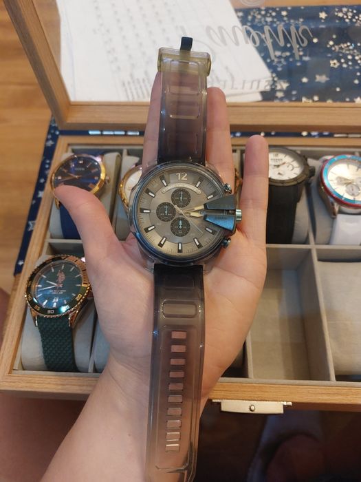 Zegarek DIESEL męski silikonowy pasek