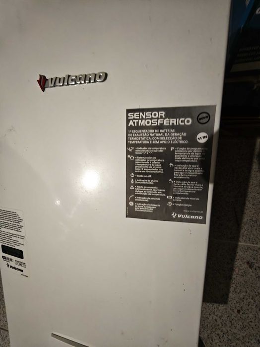 Esquentador VULCANO WDT 11 c/ sensor atmosférico