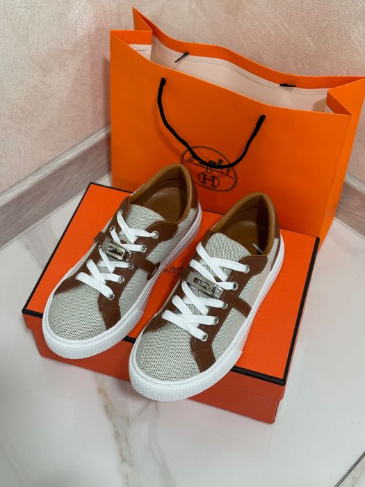 Кеди Hermes day sneaker жіночі/ кросівки Hermes/ кеды Hermes