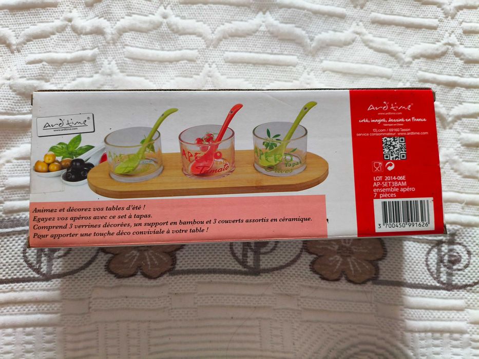 Conjunto de 3 verrines para Tapas433902525361039362