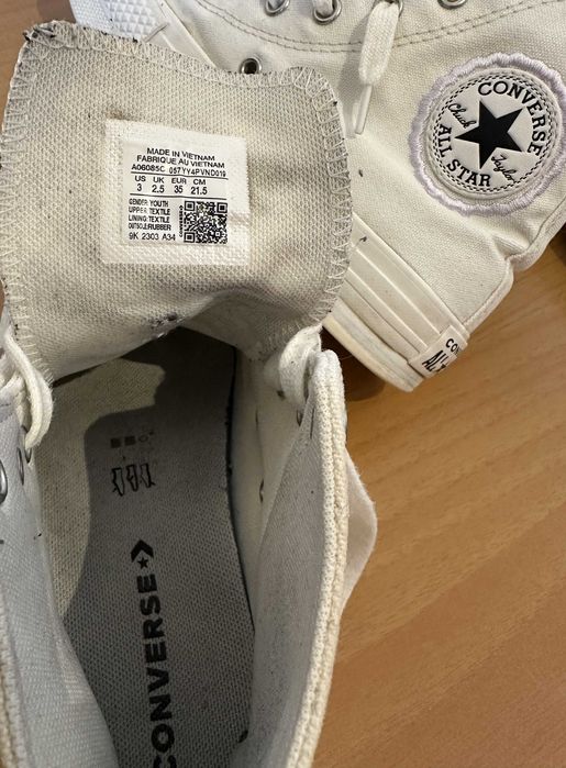 Ténis Sapatilhas Converse All Star Chuck Lift Plataforma