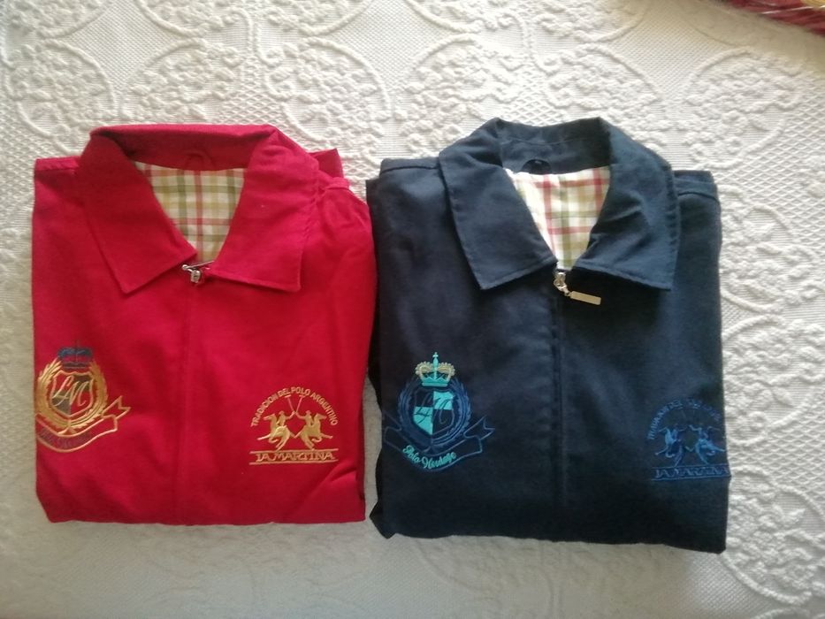 Blusões novos da LA MARTINA tamanhos, XL e L.