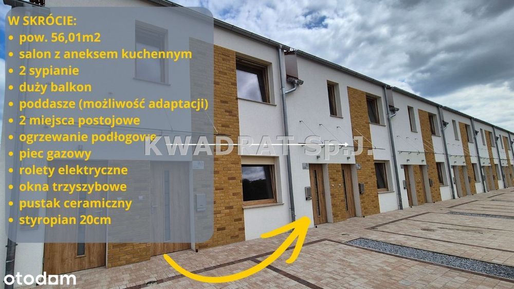 Nowe mieszkania 56 m2 - Syców Os. Leśne