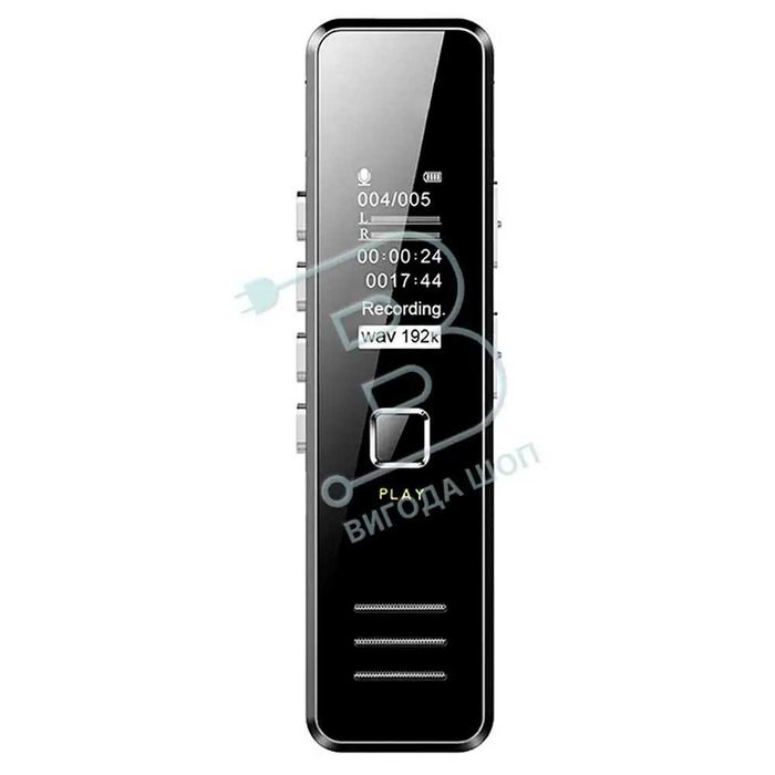 Диктофон цифрової міні з вбудованою пам'яттю 32GB #K-928