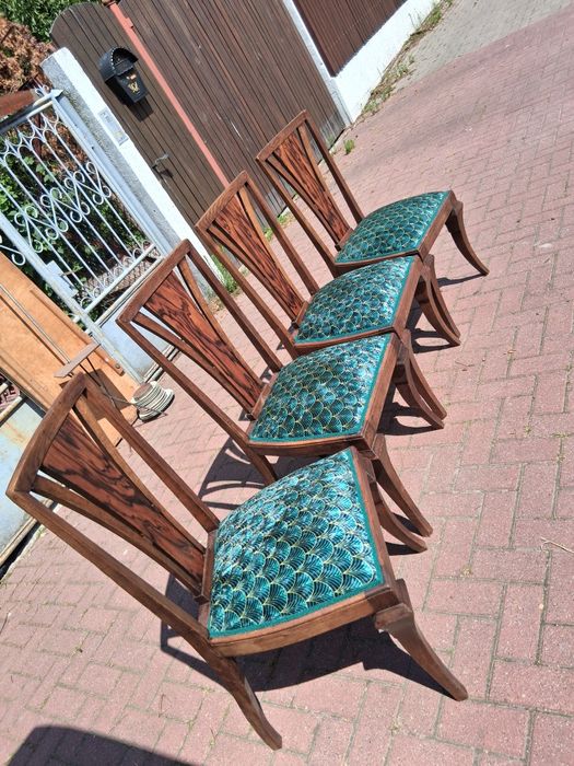 Krzesła Art Deco lata 30te. Różne inne.  Transport!