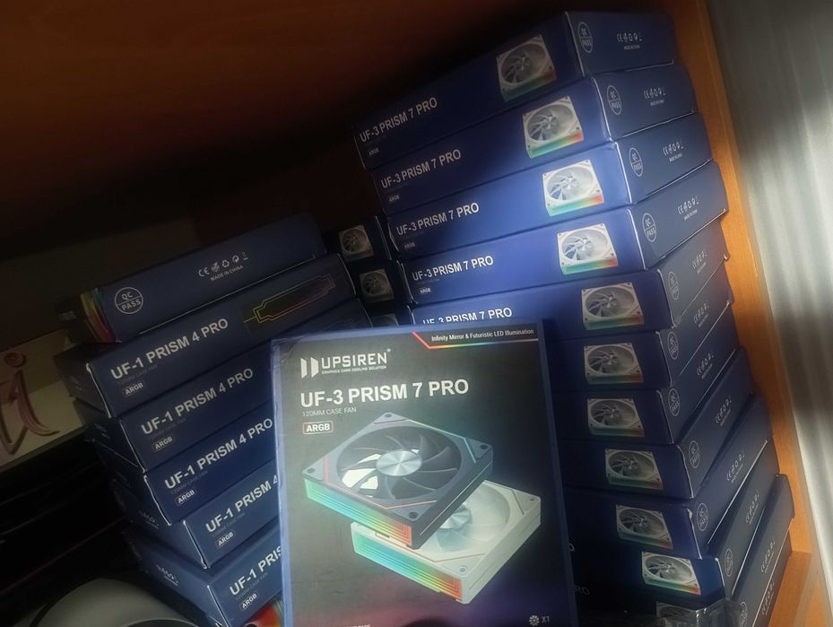 Кулера вентиляторы для ПК Prism 7 Pro белые черные Prism 4 Pro Reg Rev