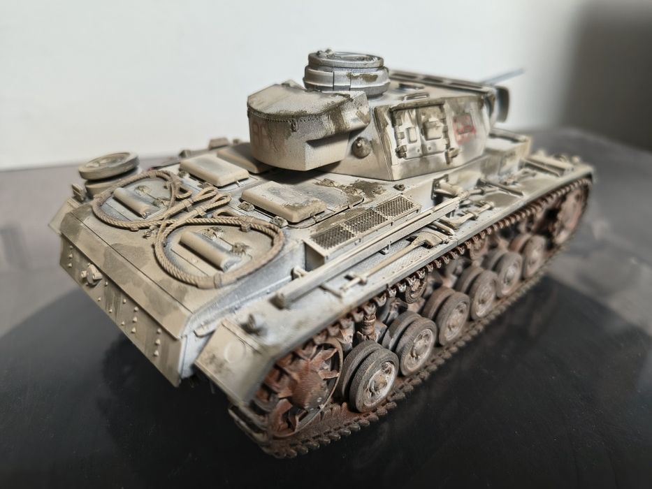 Model Panzer 3 gotowy