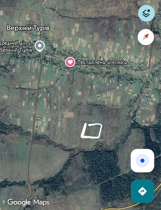 Продаж ділянки у с.Верхній Турів (94 сот.) БЕЗ КОМІСІЇ.