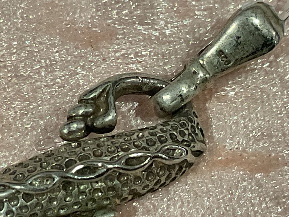 Pulseira dragão em prata 925.  Anúncios abaixo