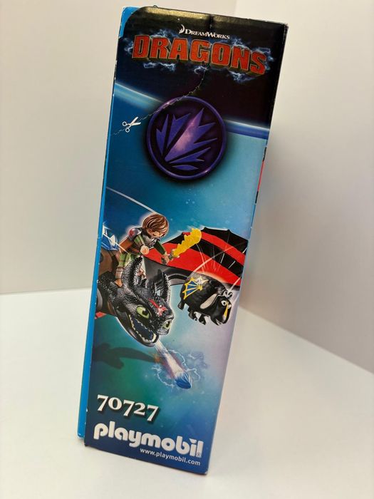 Playmobil 70727 dragons jak wytresować smoka Szczerbatek i Czkawka