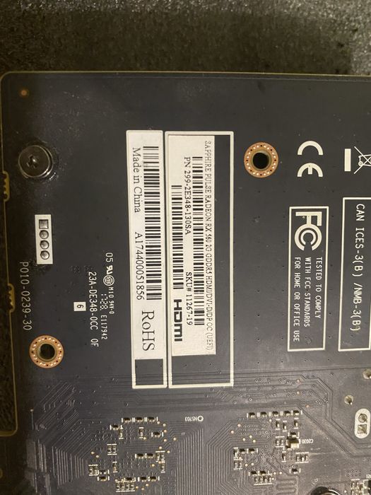 Видеокарта Sapphire Radeon RX560