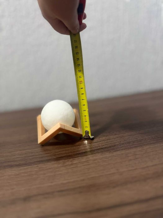 Декор повний місяць з підсвічуванням, прикраси