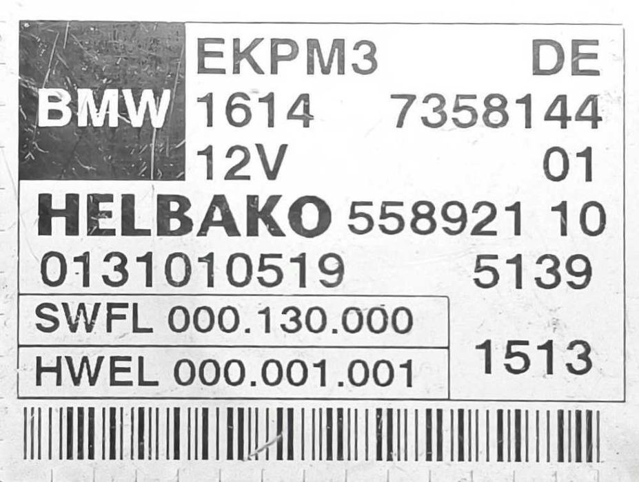 Bomba Combustível BMW 1 (F20) ano 2011