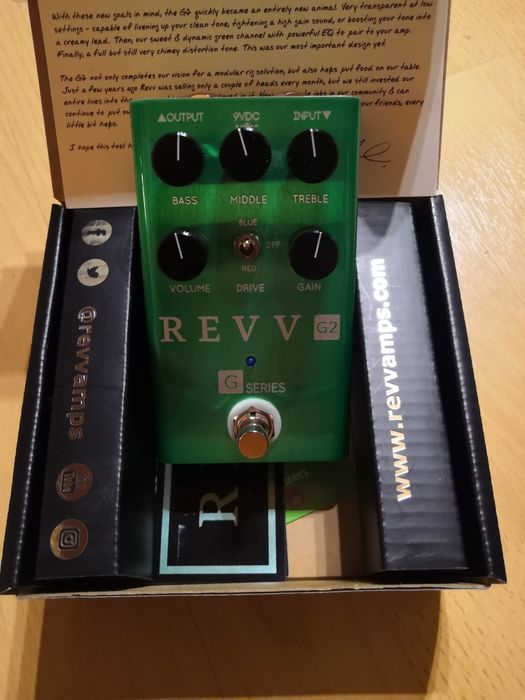 Revv G 2 overdrive /crunch