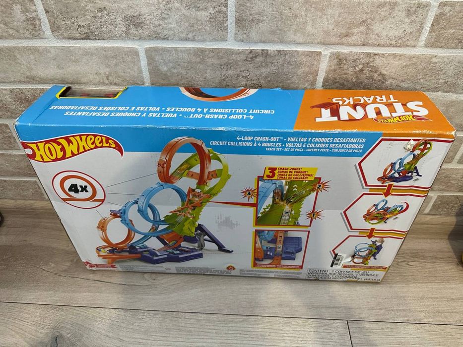 Трек Hot Wheels Action Шалені віражі та петлі