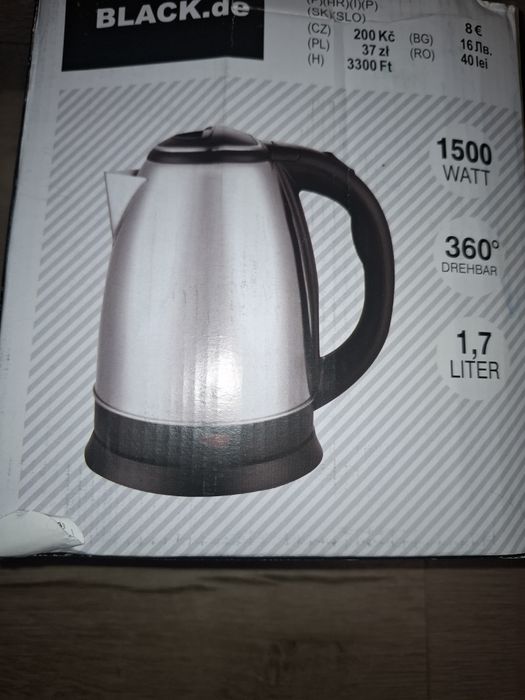 Электрочайник новый 1,7 l