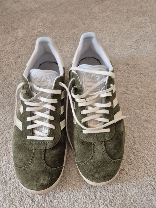 Ténis Adidas Gazelle Verde – Tamanho 44 (US 10,5) – Excelente Estado