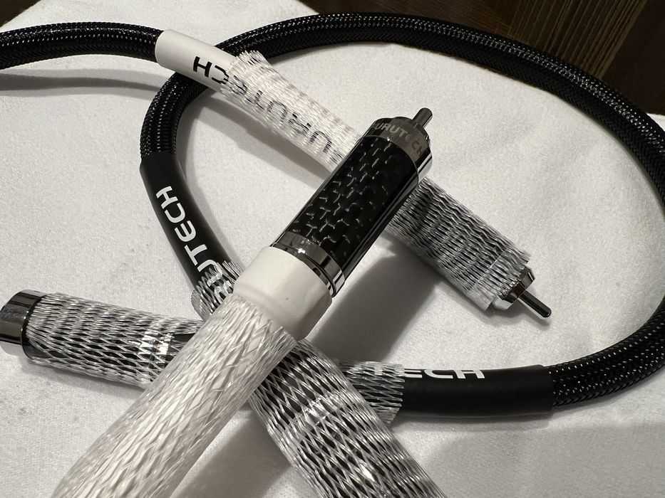 Kabel RCA Furutech 0,5m interconnect chinch kable audio hiend