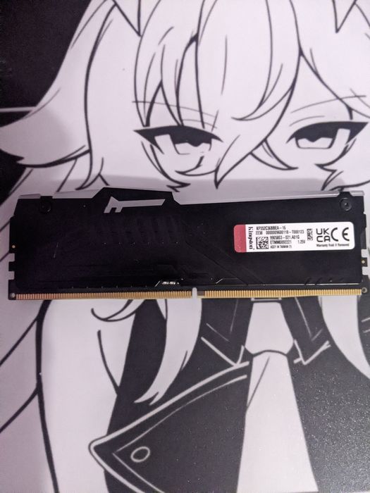 Kingston FURY Beast RGB 16GB DDR5-5200 MHz KF552C36BBEA-16